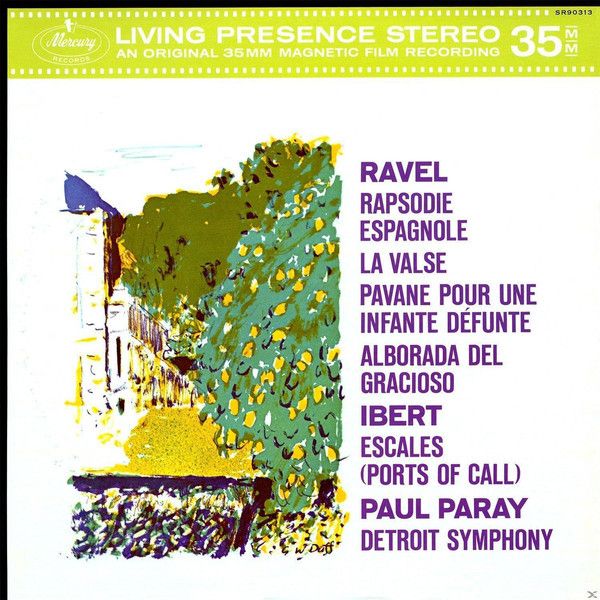 Maurice Ravel, Jacques Ibert, Detroit Symphony Orchestra, Paul Paray: 